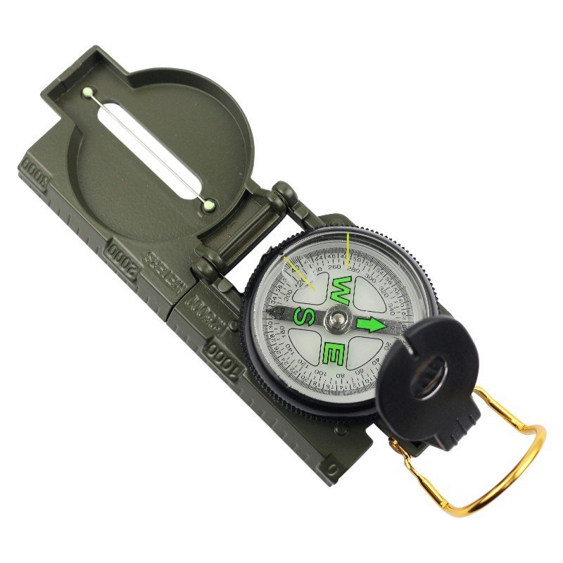 Aluminium alloy, American camp survival guide, multifunctional precision guide north