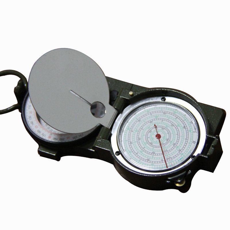 A NEW, AUTHENTIC HALBIN 65 POINTER DQL-5 METALLIC NIGHTLIGHT COMPASS 62 TIMES