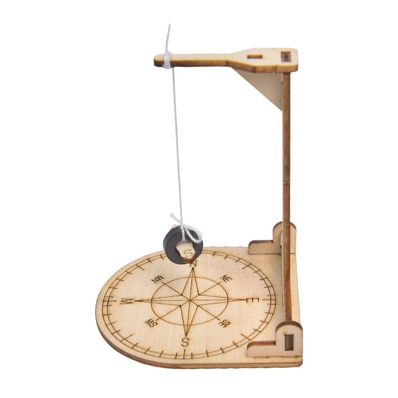 CREATIVE TECHNOLOGY SMALL-SCALE DIY COMPASS MODEL FOR PRIMARY SCHOOL STUDENTS WITH SCIENTIFIC EXPERIMENTAL MATERIALS FOR THE TEACHING OF INTELLECTUAL TOYS