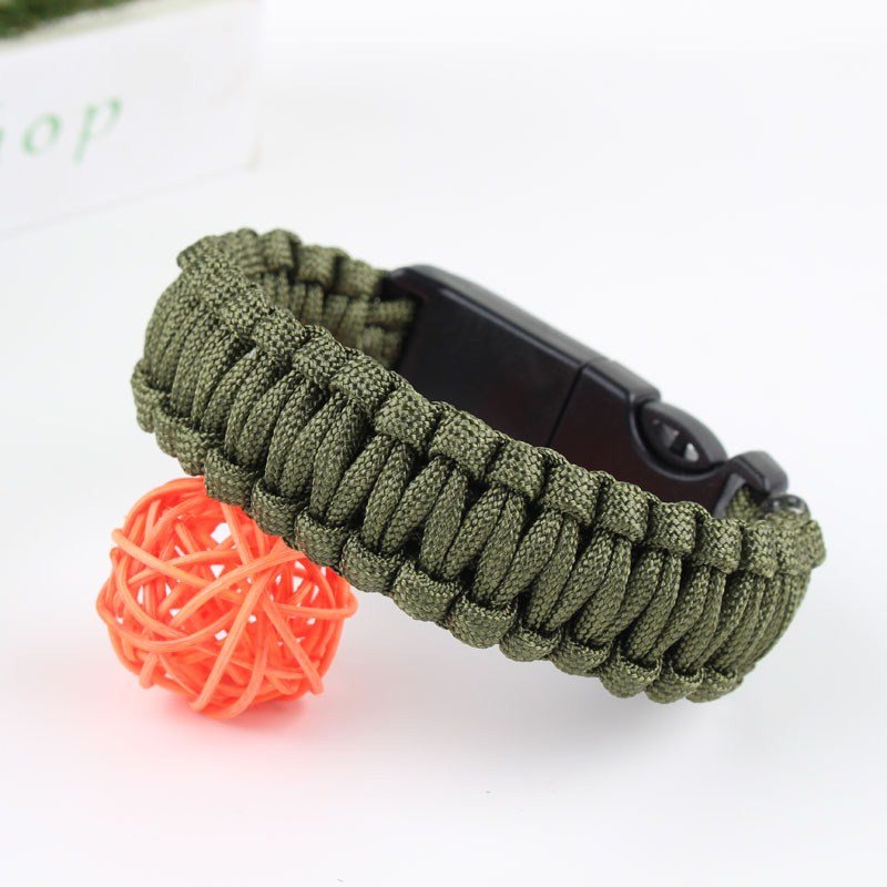 Multi-purpose outdoor umbrella bracelet firestone guidelines, life-rescue ropes, emergency survival equipment for rescue posts