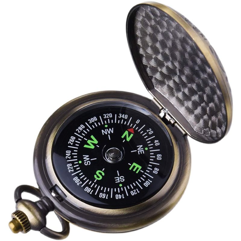 The heat-selling outdoor compass, with high-precision multi-purpose students teaching accurate armaments, pointed north of the needle in a car