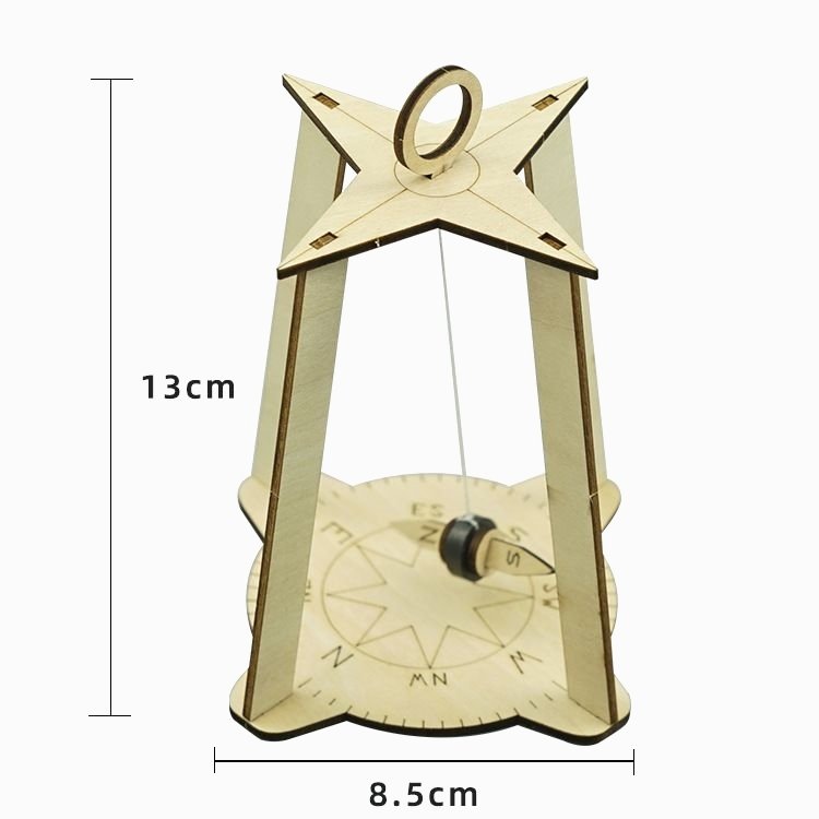 creative technology mini-manufacturing diy compass model for primary school students with scientific experimental materials to teach intellectual toys