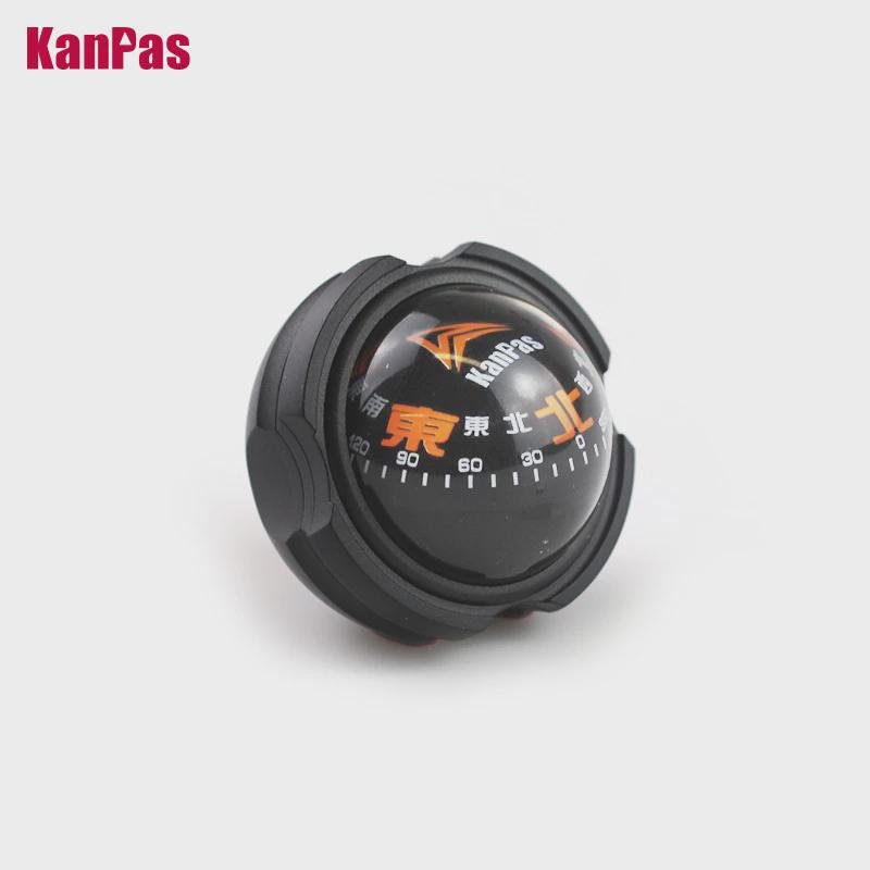 Kanpas drives a car-mounted compass ball with a high degree of precision and a high level of oil and sun