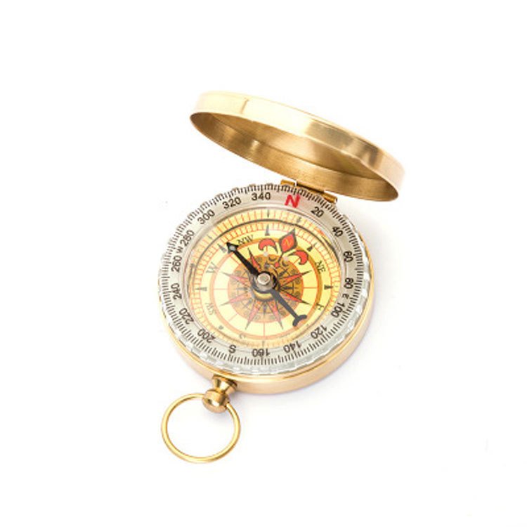 A car-mounted compass with a multi-purpose compass pointed to the user-side items of a child's primary school student