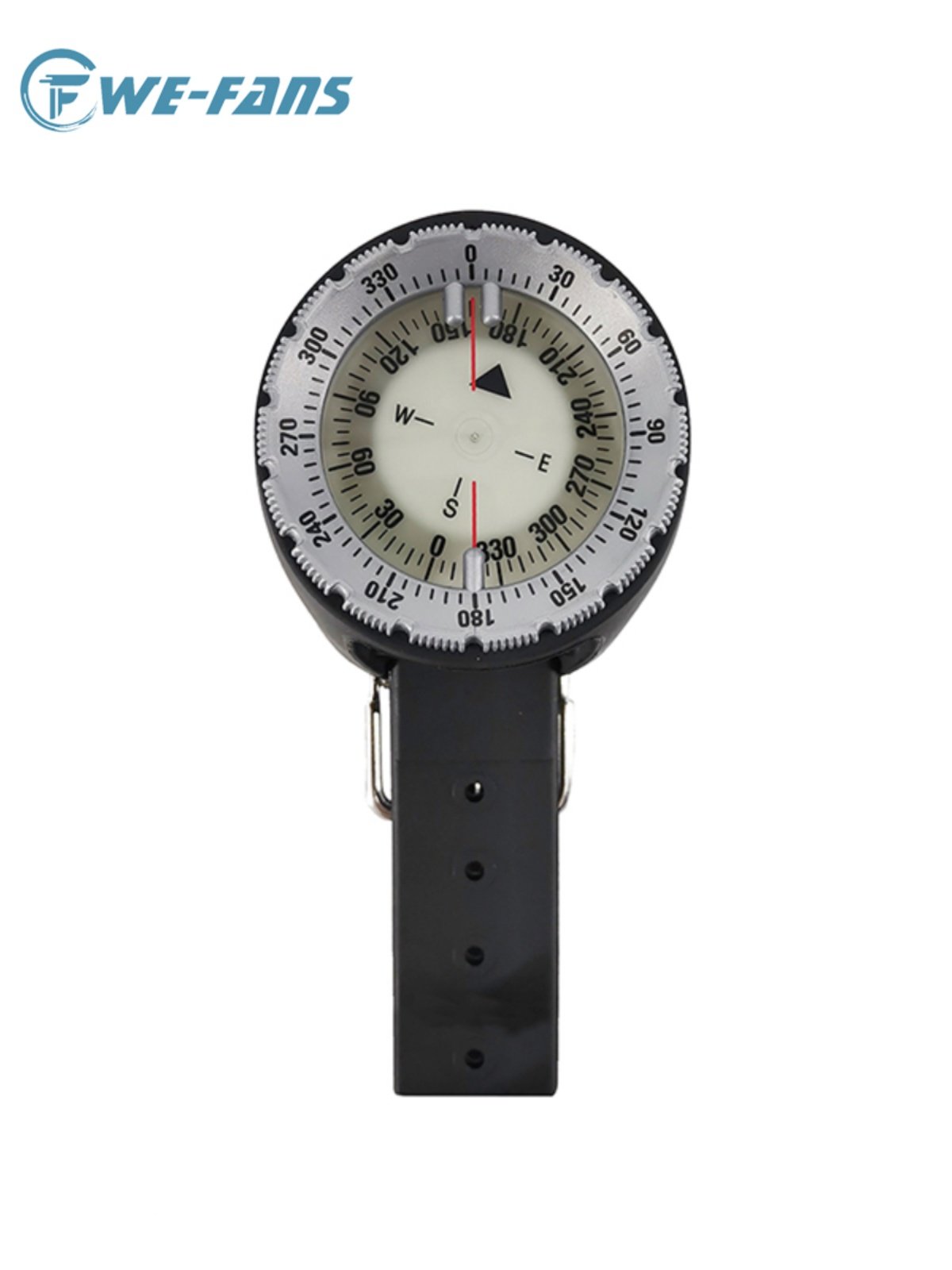 Diving points to 100 metres of strong magnetic waterproofing under the night-scubading compass with a compass outside the north