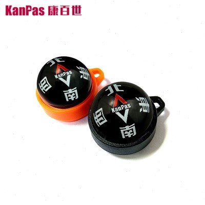 kanpas outdoor light compass, high-precision edc guide ball, small portable zip head, all the angles