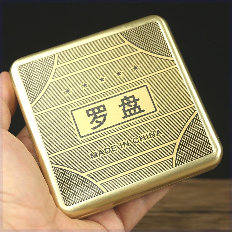 A compass with a high-precision compass with an open-trace geological searcher, a small compass device
