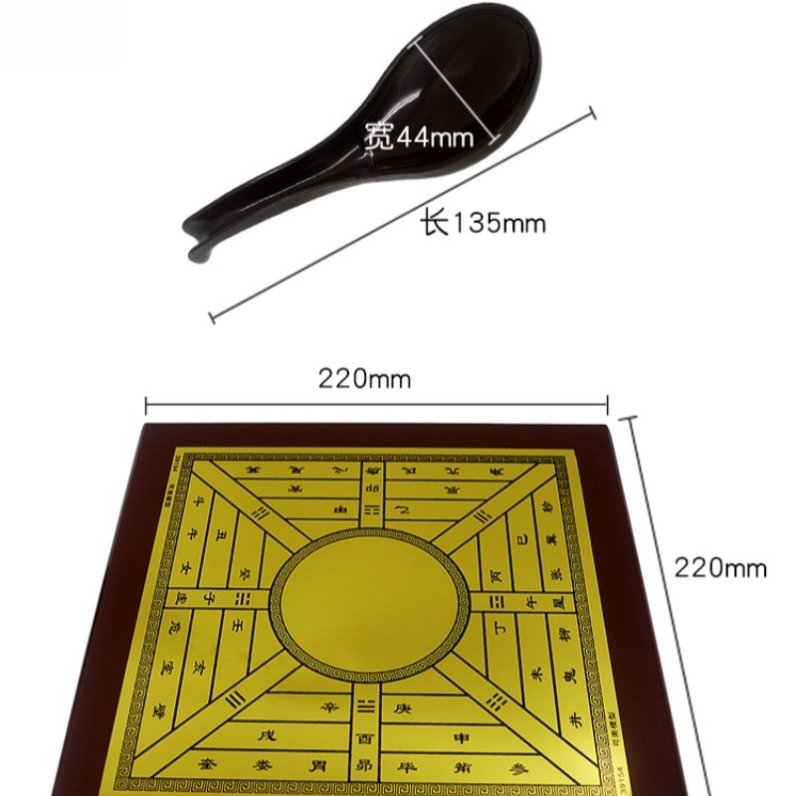 The Sunan Compass model compass, the primary school students know the ancient four invention models