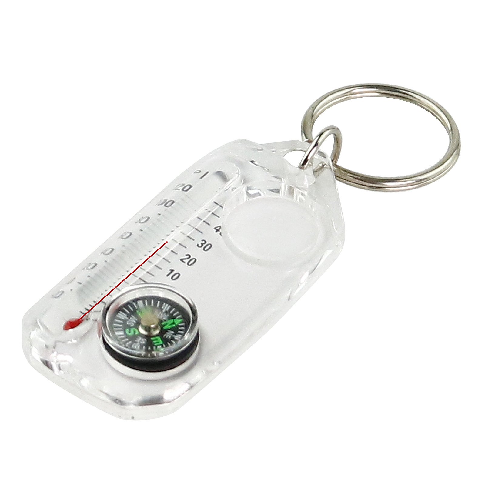 Outdoor sports travel points to the northern compass, and you'll have three times the key to the nightlight accurate thermometer