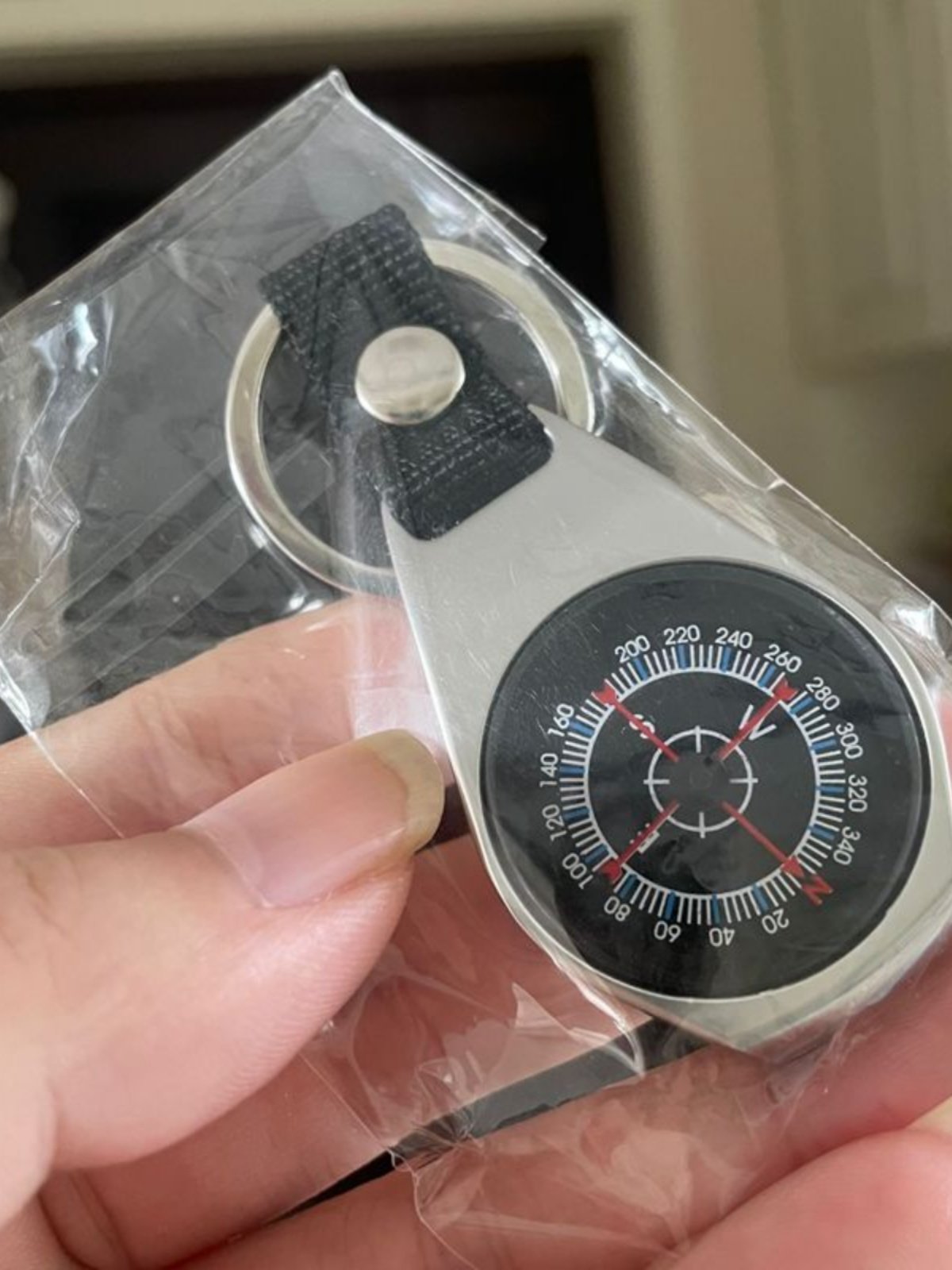 AN OUTDOOR NAVIGATION STUDENT EXPERIMENT WITH HIGH-PRECISION KEY BUTTON POINTS TO A HIGH-QUALITY NORTHERN METAL COMPASS THAT CAN BE CUSTOMISED TO LOGO