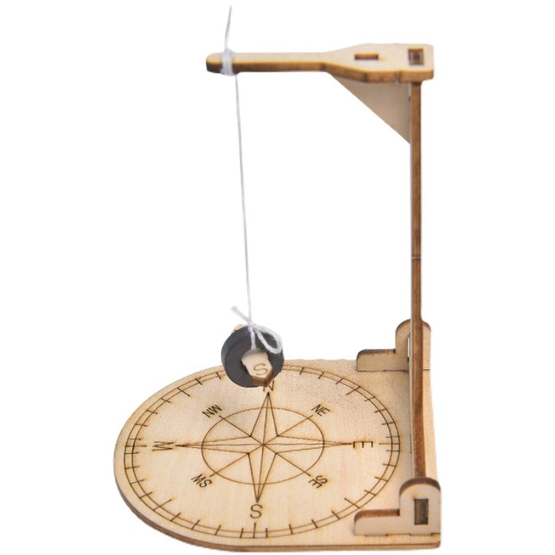 small science experiment in hand-made diy-packing of hand-made hand-made compass models for primary school students