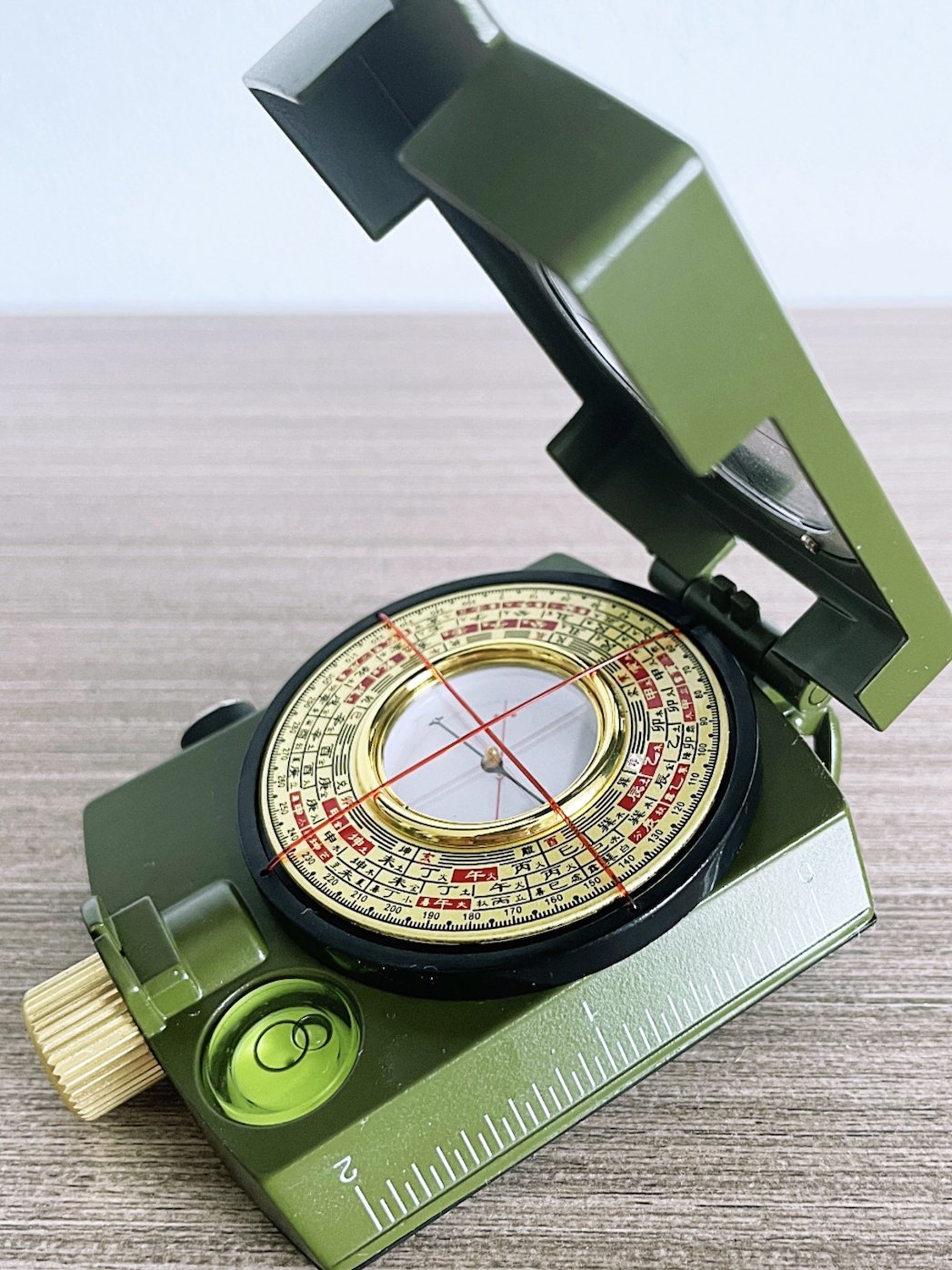 The Dragons' Laser Lodge's Guide is a high-precision three-column compass for all of us