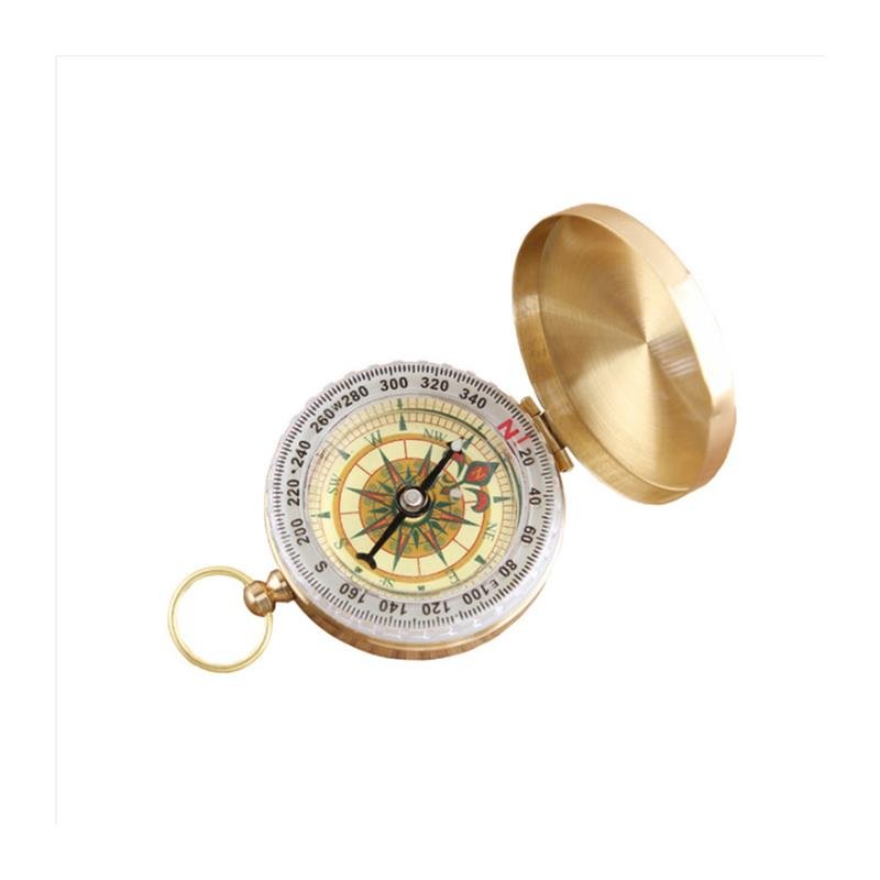 An outdoor compass for a child can carry a high-precision sports climber with a nightlight pointer to the north pin
