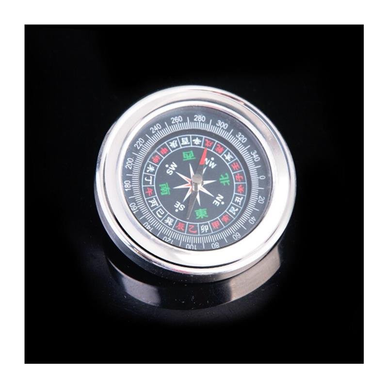 bear fire guide, 77mm stainless steel, chinese-speaking children travelling outdoors, multi-purpose metal compass