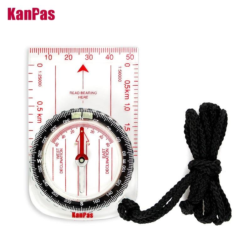 The Kanpas outdoor map-show map indicates a high-magnetic scale of the north-directed cross-country compass