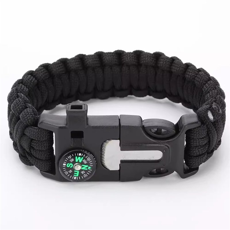 Multi-purpose outdoor umbrella bracelet firestone guidelines, life-rescue ropes, emergency survival equipment for rescue posts