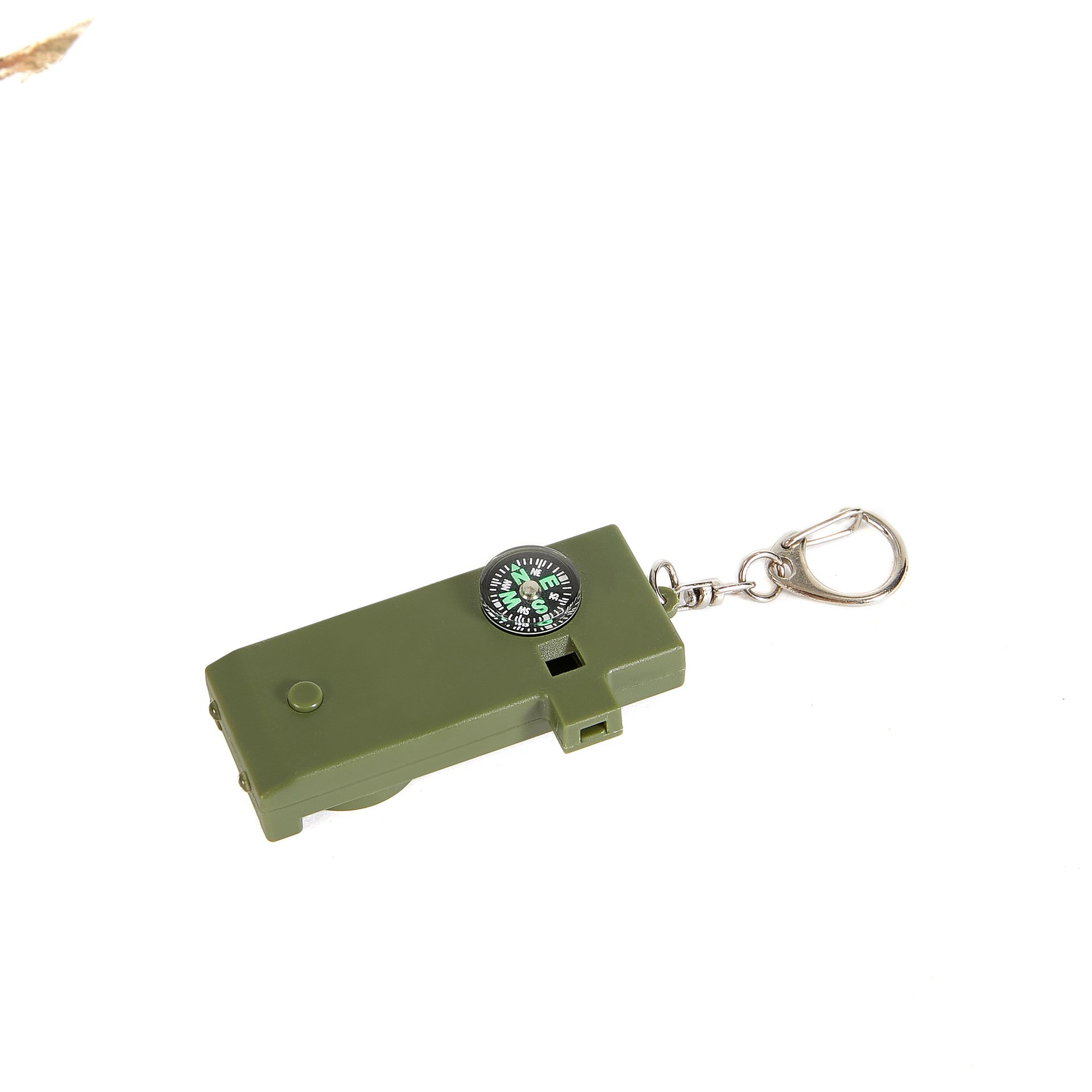 New paragraph six, a mini multi-purpose whistle telescope with a lamp outside of the house with a key key to the porcelain