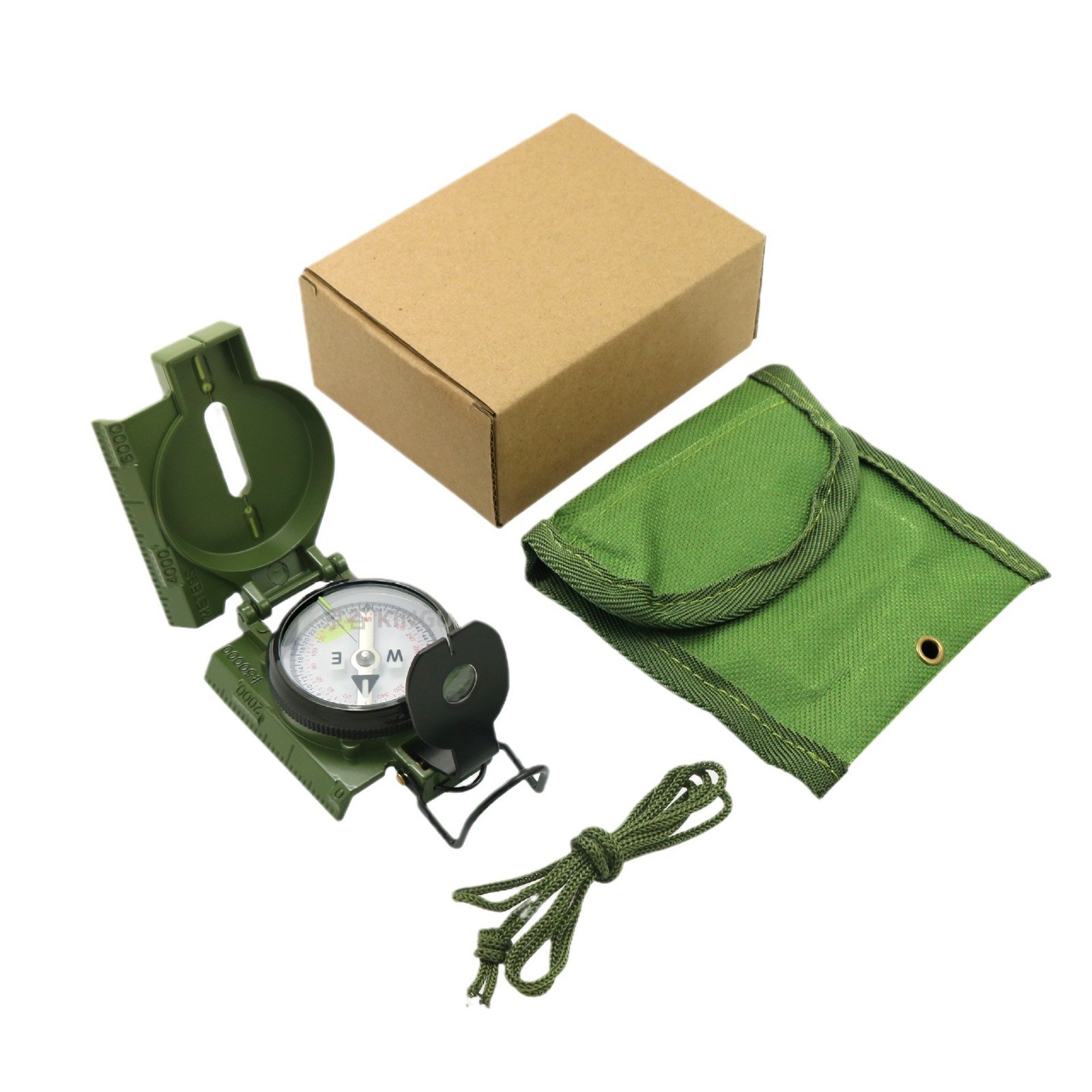 An outdoor compass with high-precision specialty multifunctionals points to a high-precision-directional north-cruise pupil