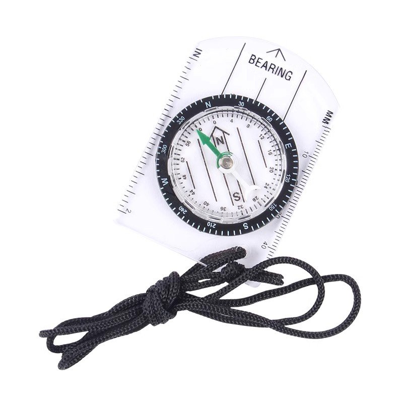 Multifunctional outdoor compass high-precision waterproof nightlight movement points to specialized orientation ranges for northern needle compass students