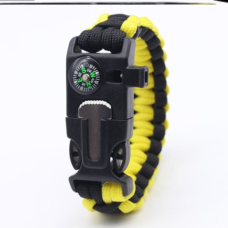 Multi-purpose outdoor umbrella bracelet firestone guidelines, life-rescue ropes, emergency survival equipment for rescue posts