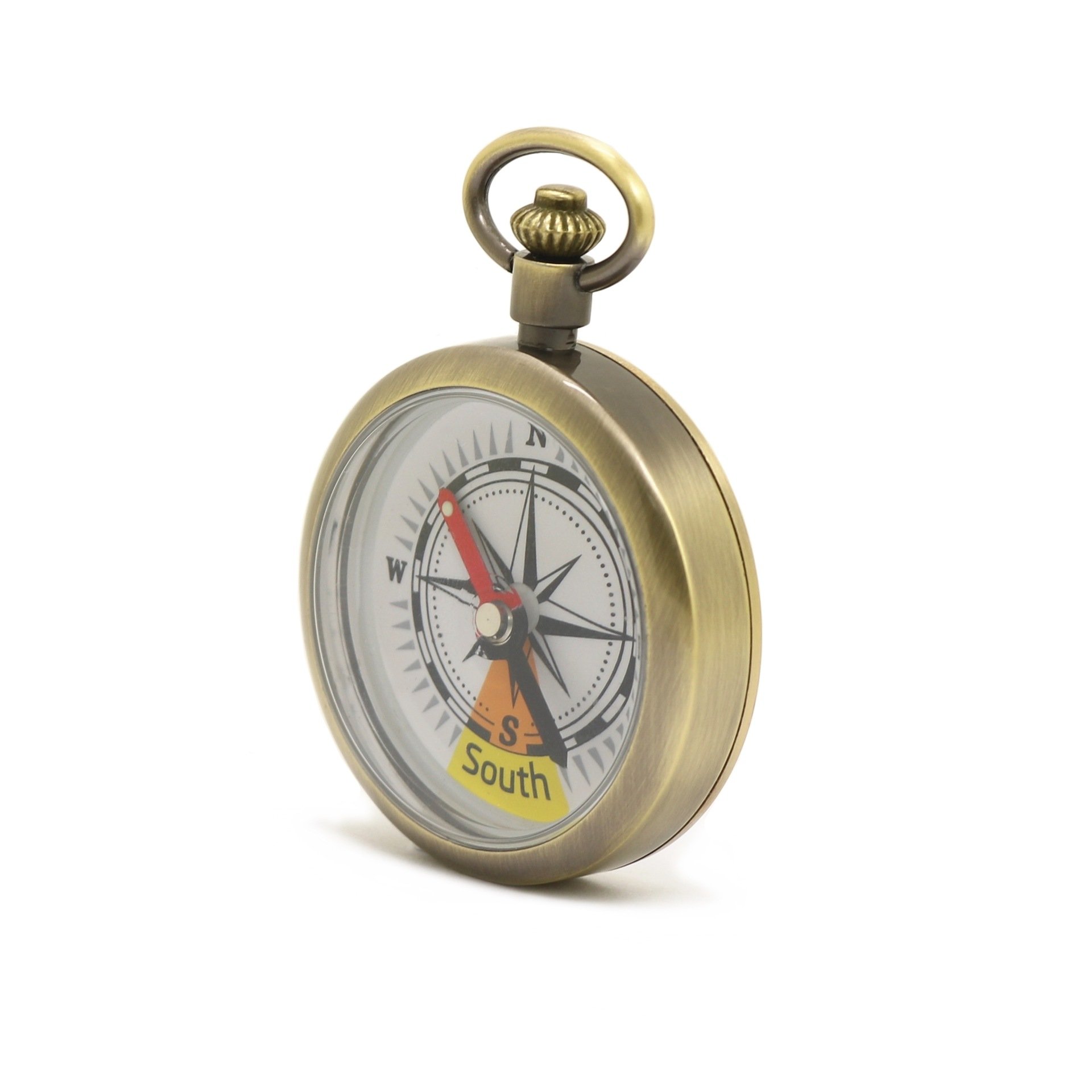 An ancient watch points to the north to survive with a penetrating guide to the end of the compass