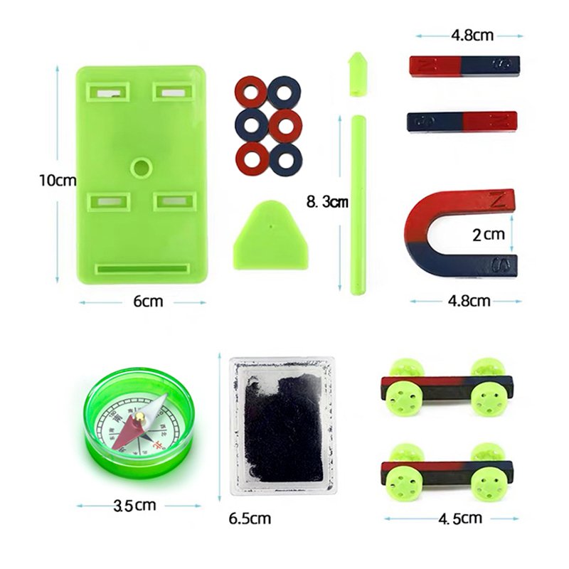 children ' s science mini-exploitation materialm packs of large classes of kindergarten with magnets in small kits