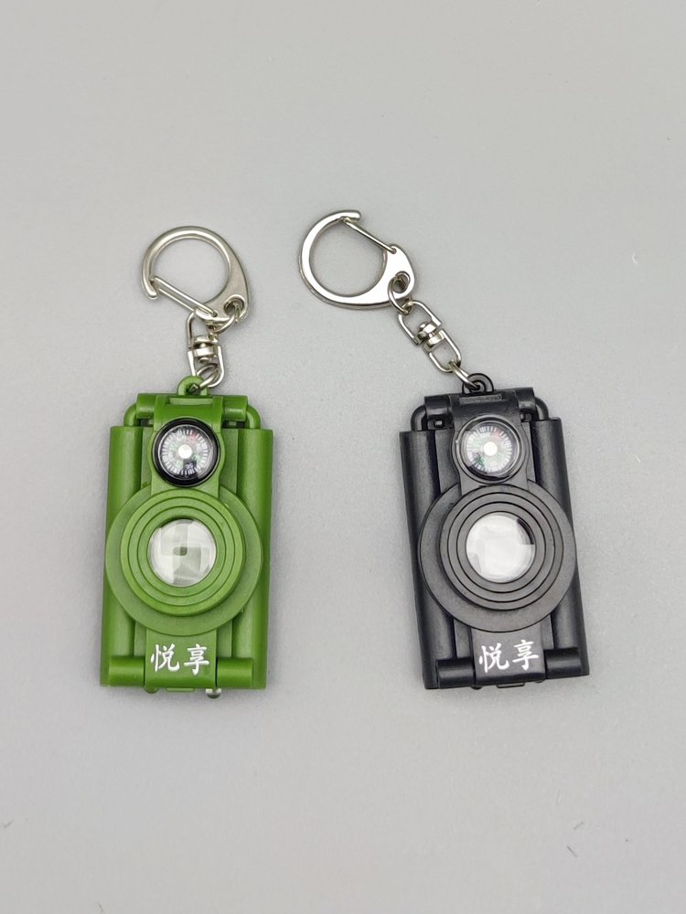 A multi-purpose mini-celescope magnifier for boys and girls, with a flashlight guide to children's toys