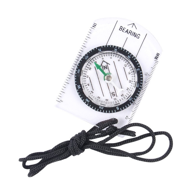 Multifunctional outdoor compass high-precision waterproof nightlight movement points to specialized orientation ranges for northern needle compass students