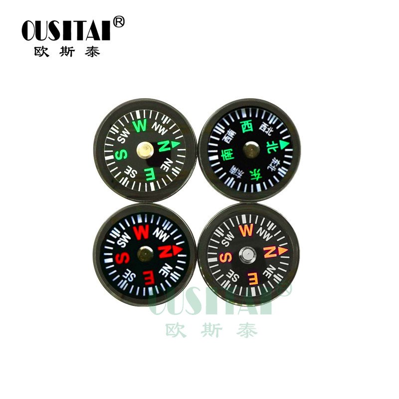 A BUTTON COMPASS FOR OSTET'S HIGH-PRECISION 22MM MICRO-DIRECTIONAL NORTHERLY GIFT SPARES