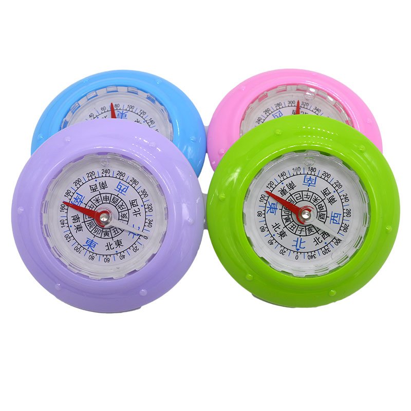 LOVE LT302 STUDENT COMPASS, CHINESE COMPASS, NORTH POINTER, PLASTIC COLOR TOY GUIDE