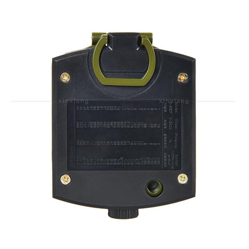 Multifunctional compass fluorescent outdoor tour points to the North Cyote Hills geo-rocator camping item