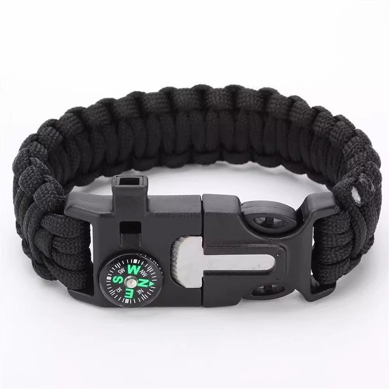 Multi-purpose outdoor umbrella bracelet firestone guidelines, life-rescue ropes, emergency survival equipment for rescue posts