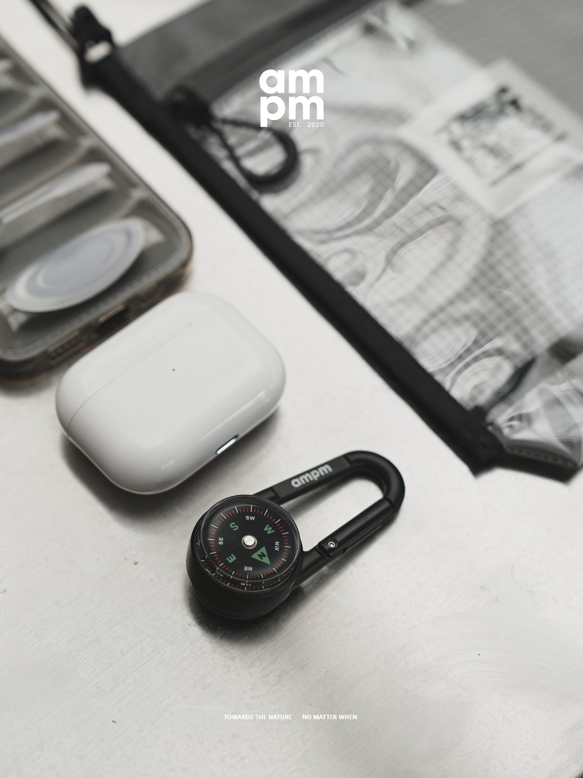 ampm round-the-clock tripping compass key button, high-precision and stable