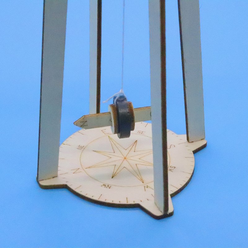 diy guided science and technology minor production scientific experimental innovation of the manually collapse model for child students