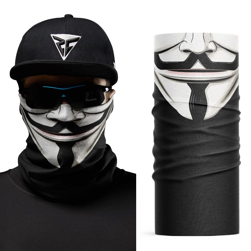 An outdoor turban motorcycle rides a sunshield twirl, a man's and a woman's twirl