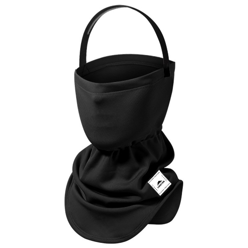 The ski mask protects the turban, and the women ride up the mountain to keep them warm and warm