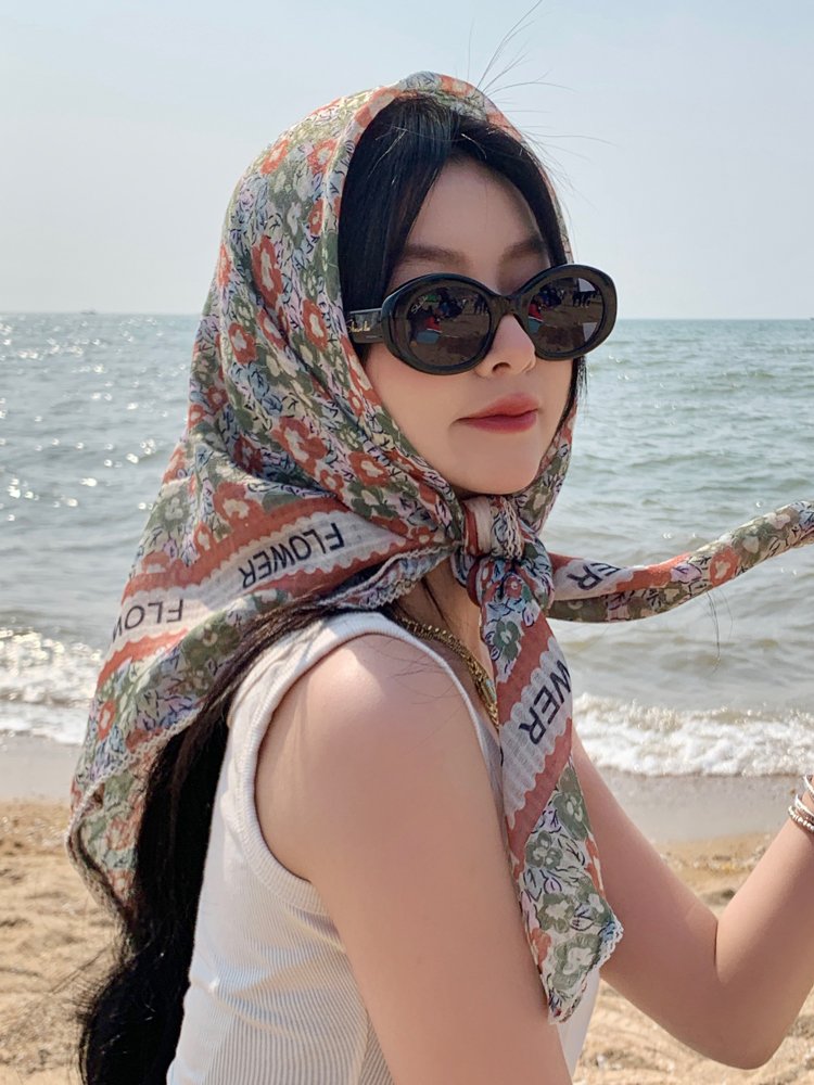 90 turbans and turban turbans with sun-proof shawl