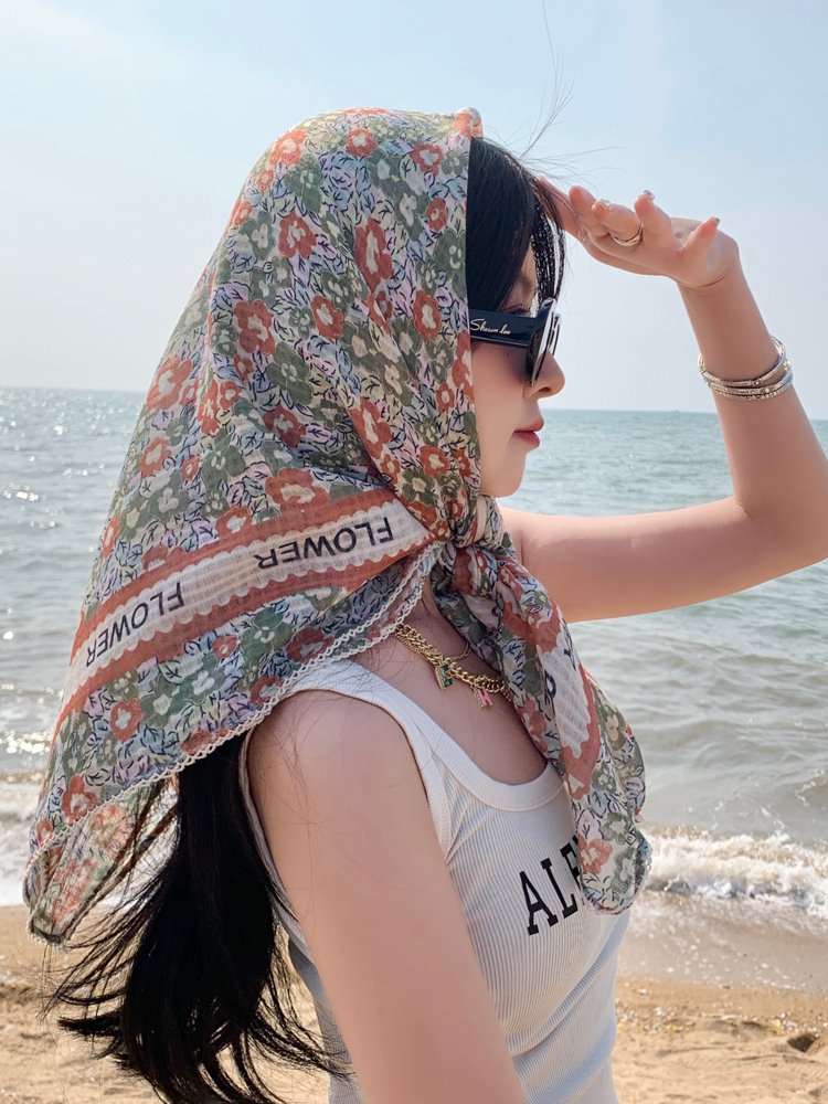 90 turbans and turban turbans with sun-proof shawl