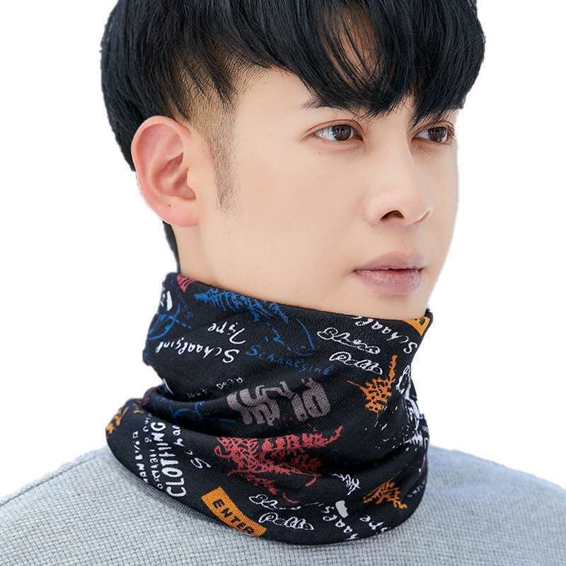 Autumn and winter warmed up men's magic headscarves to protect their necks from the outdoor wind and cycling masks