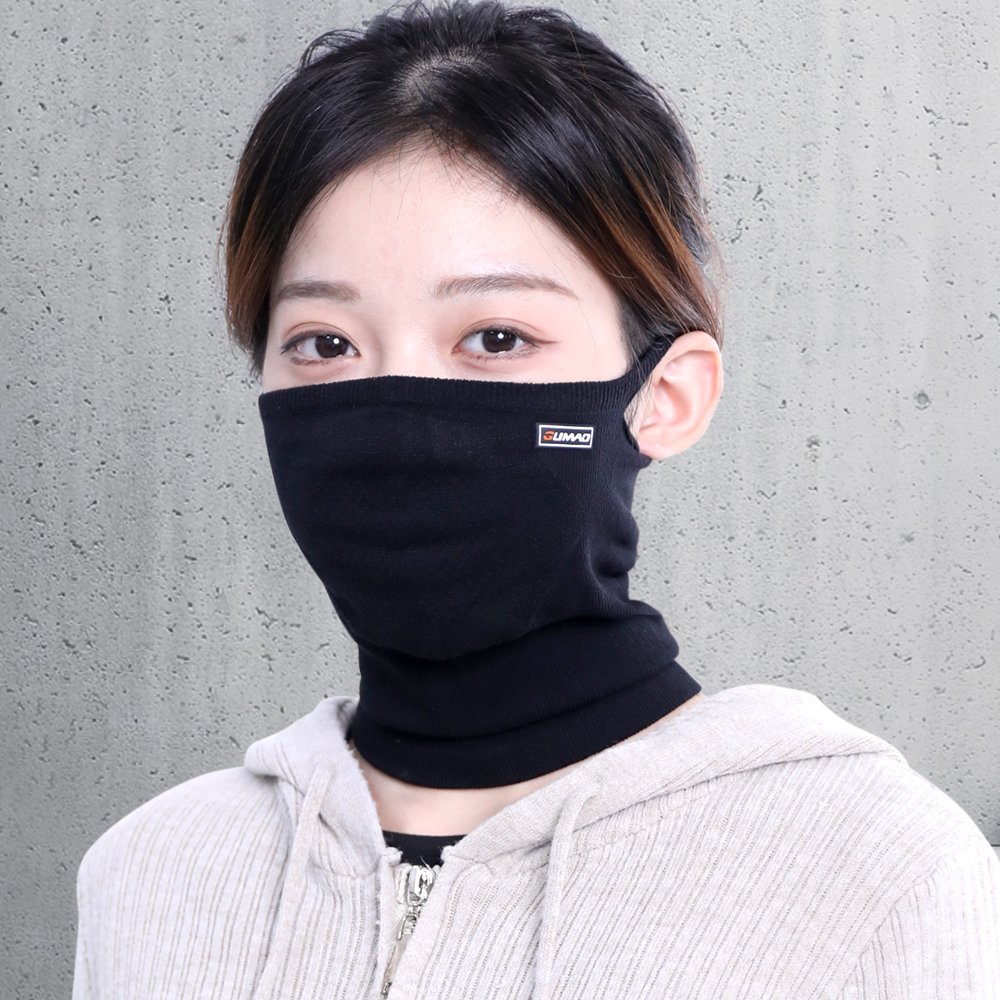 GUMAO AUTUMN WIND MASK TO KEEP UP OUTDOOR SPORTS, TRAIPSING AROUND THE EARS, TWIRLING THE HEAD