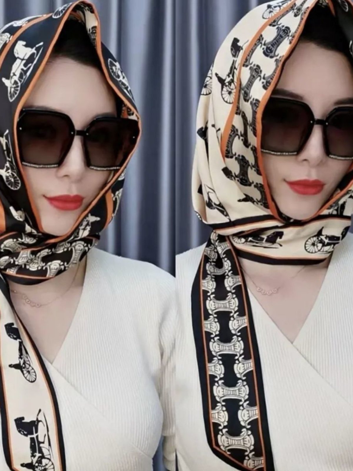 The new twilight-proof turban-covered turban-covered bonnet of the philistine
