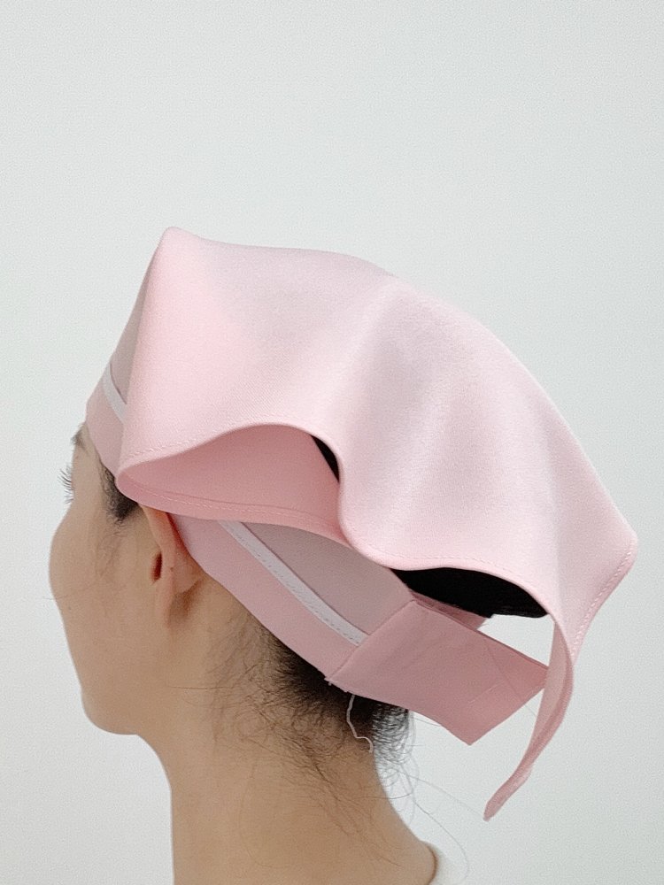 Kitchen food and hygiene hat home with a fire pantomies to protect the hair from the work turbans and turbans