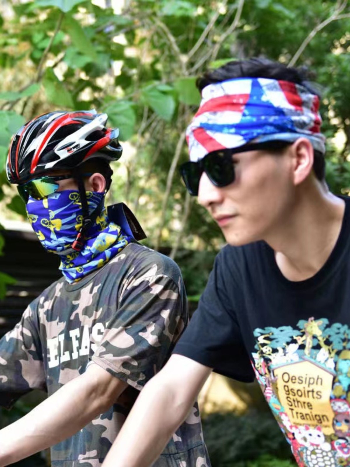 The magic turban movement keeps the twirls from twirling out of the house