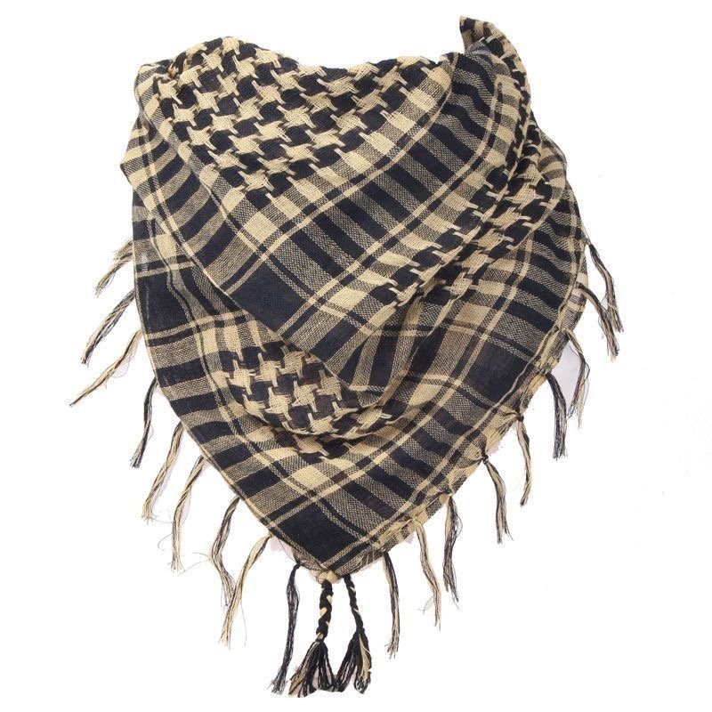 Tactical scarfs outside the Arab headscarves