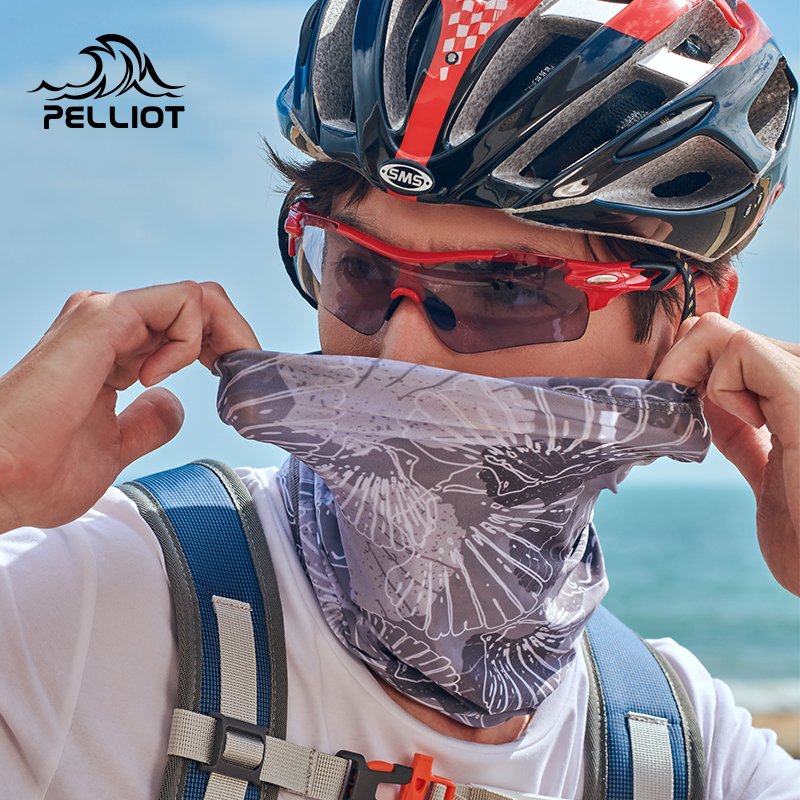 Burshi and the outdoor magic headscarf 2024 summer new UV-protective multi-purpose mask covering dust