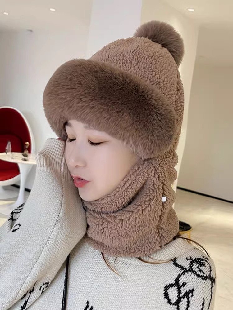 Ms. Hat's new 2024 warmer cycling wind mask for winter