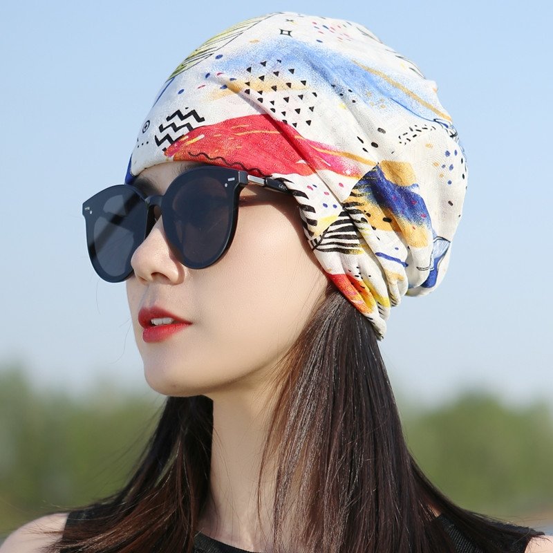 "Summer sun-covered turban caps and ice-swipe neck-covered turbans and turbans."