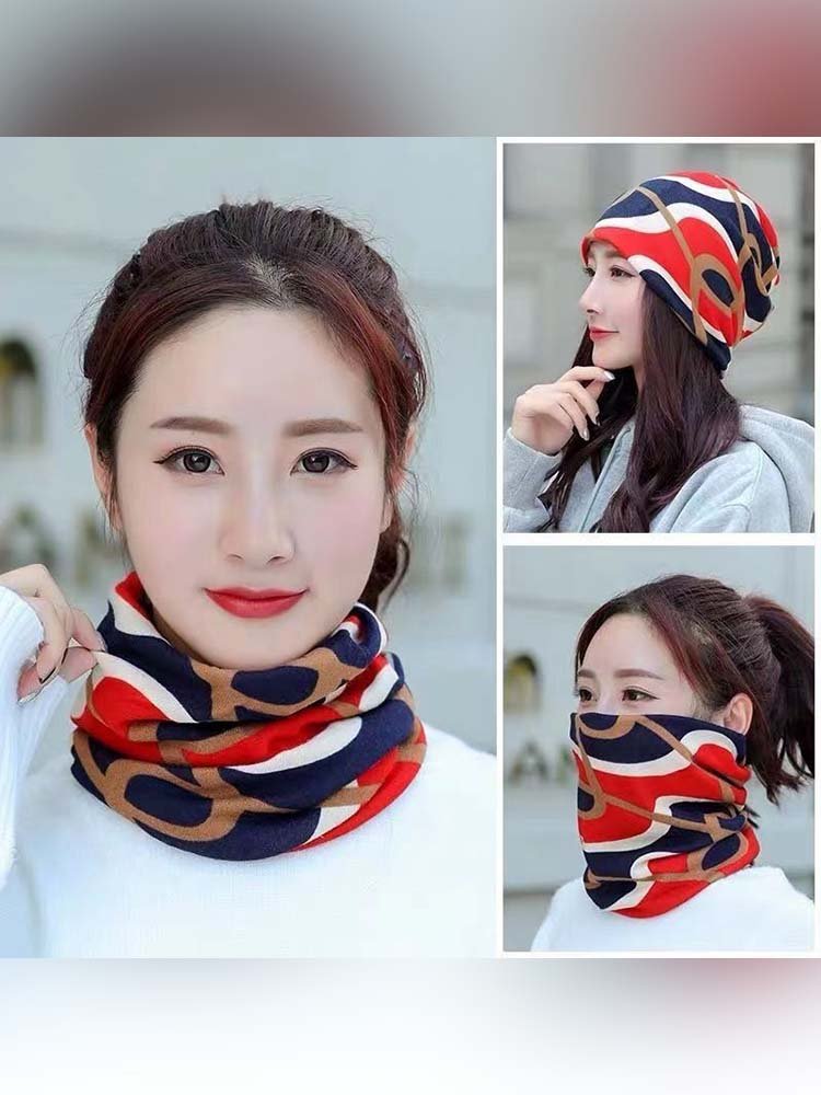 "Autumn and winter, the walrus turban rides for neck and neck