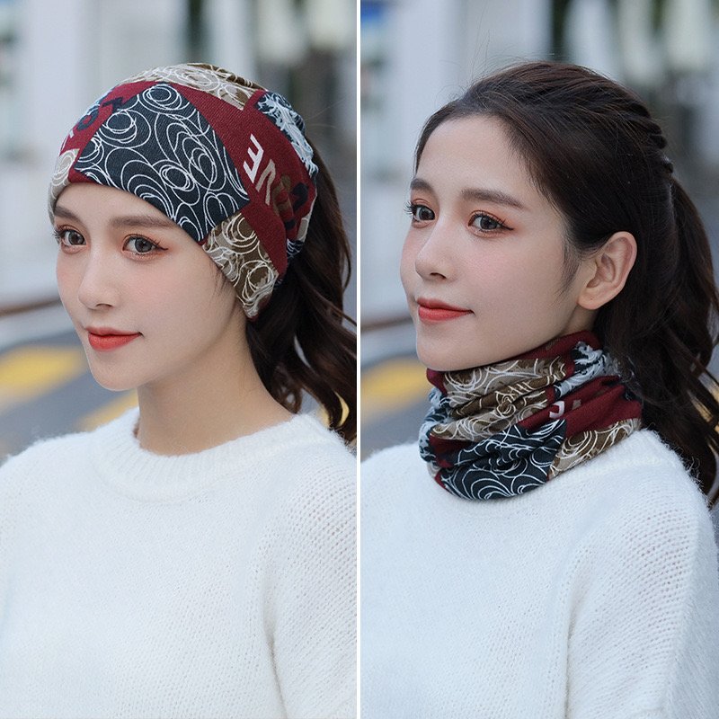 New 2024, warm and velvet winter turban-free, masked hood guy