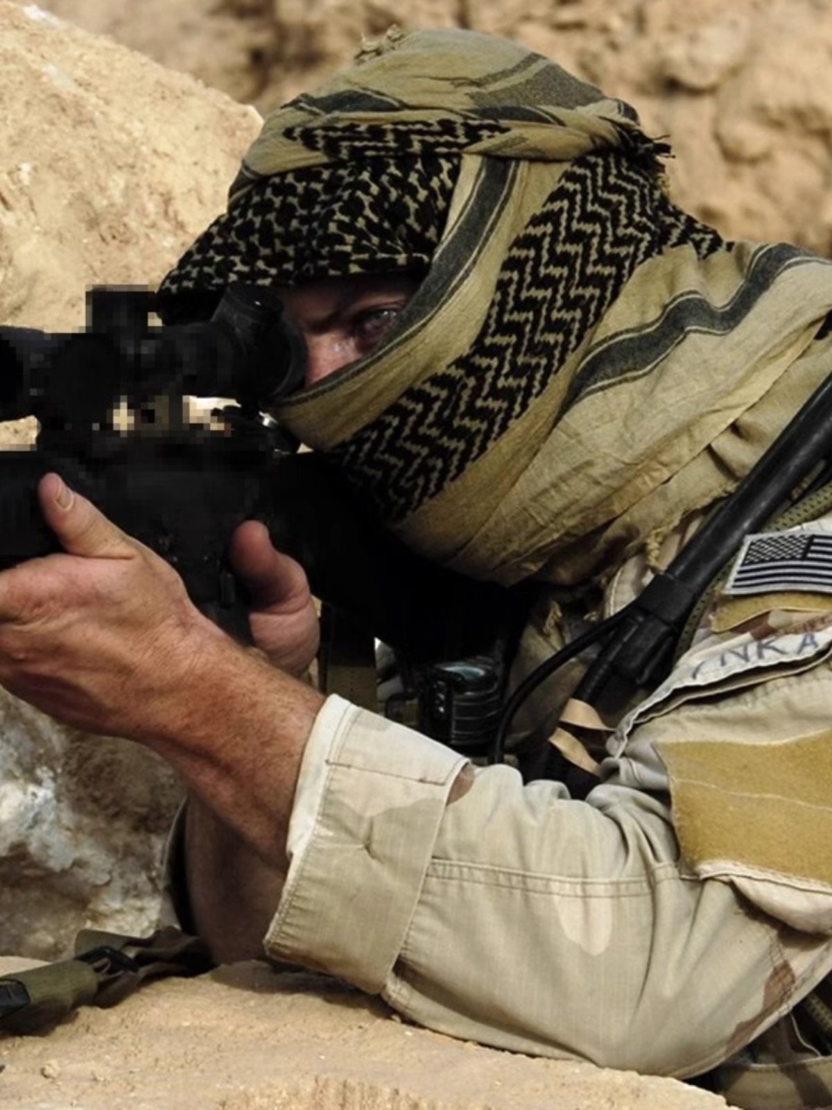 Tactical scarf-proof, wind-heavy turban-turban-mucking, desert-skinned men